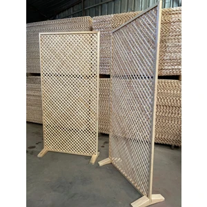 Ahşap Paravan Separatör 100X200