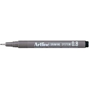 Artlıne 0.8 mm Siyah Çizim Kalemi Drawıng System 238