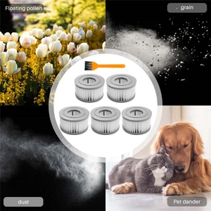 Forge Jungle Xiaomi Jımmy JV85/JV85 Pro/h9 Pro El Kablosuz Elektrikli Süpürge Için 6 Adet Hepa Filtre (Yurt Dışından)