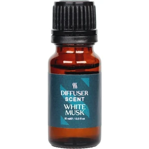 White Musk 10 ml Difüzör Esansı Oda Kokusu, Aromaterapi Yağı,  İmza Koku Esansiyel %100 Doğal Yağ Aromaterapi Meditasyon