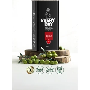 Gaia Oliva Premium Everyday Ayvalık 5lt Natürel Sızma Zeytinyağı