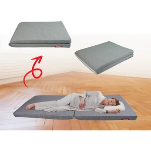 Katlanır Yatak Yer Yatağı Katlanır Sünger Yatak Minder Yatak Misafir YATAĞI 70 x 180 x 6 GRI 2YKTLNR