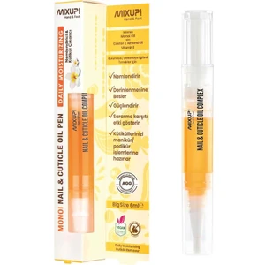 Monoi Nail & Cuticle Oil Pen 6 ml | Güçlü Yumuşatma Etkili Kütikül Çıkarıcı Tırnak Bakım Kalemi