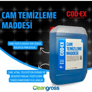 Cam Temizleme Maddesi 4 L