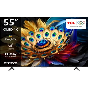 55C655 55'' 138 Ekran Uydu Alıcılı 4K Ultra HD Google QLED TV