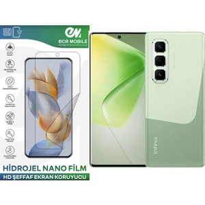 ECR MOBILE  Infinix Hot 50 Pro Plus ile Uyumlu Hidrojel Ekran Koruyucu Film Hd-Şeffaf(Tempered Cam Değildir!)