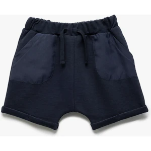 Beli Lastikli Pamuklu Cep Detaylı Basic Şort