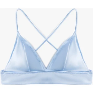 Bağlamalı Arkası Çapraz Askılı Bralet Bikini Üstü