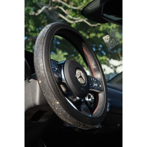 Füme Taşlı Direksiyon Kılıfı