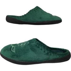 Yeşil Çiçek Desenli Ev Içi Ultra Hafif Günlük Terlik