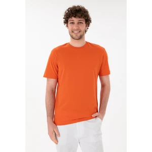 U.S. Polo Assn. Erkek Nar Çiçeği Tişört Basic 50305928-VR039
