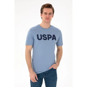 U.s. Polo Assn. Erkek Mavi Tişört Basic 50297988-VR036