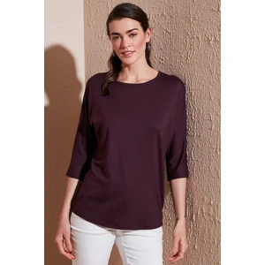 Bisiklet Yaka Truvakar Kol Bluz Bayan Bluz 5861416Y