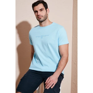 Pamuklu Slim Fit Bisiklet Yaka T Shirt Erkek T Shirt 541TACTICAL