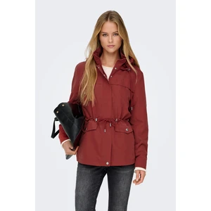 Onlnewstarline Regular Fit Kapüşonlu Cepli Mevsimlik Mont Bayan Mont 15218612