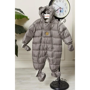 Benitto Kids Kapüşonlu Fermuarlı Bebek Astronot Tulum 51330