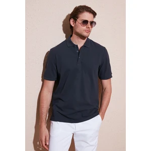 Pamuklu Regular Fit Düğmeli Polo Yaka T Shirt Erkek Polo Yaka T Shirt 5902127