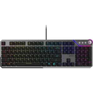 Msı Strıke 600 Kailh Midnight Pro Silent Tactile Switch Rgb Hotswap Mekanik Gaming Klavye
