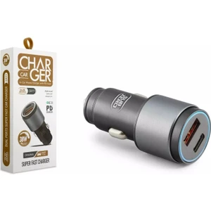 CR77 38W 3.4A Hızlı Pd+Usb Çıkışlı Araç Şarj Başlığı