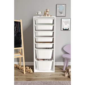 Baby Darling  Mdf -  x l Mono 7 Sepetli Oyuncak Dolabı