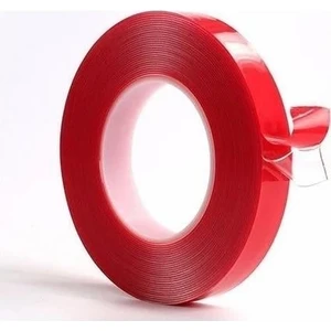 Vhb Akrilik Silikon Bant Şeffaf Çift Taraflı 18 mm x 2 m