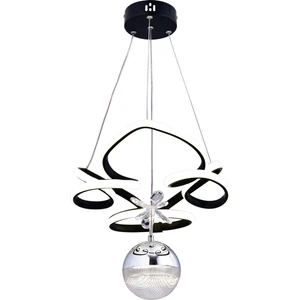 Hale Tek Top Siyah Avize