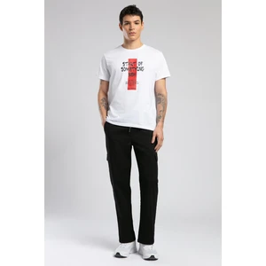 Lee Cooper Jogger Cargo Erkek Dokuma Pantolon Siyah