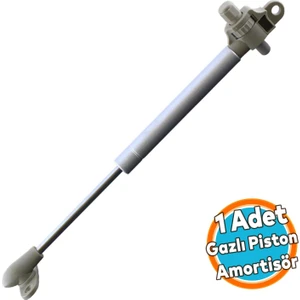 Dolap Amortisörü Gazlı Piston Kapak Hidroliği Fren Frenli Ayarlanabilir (27 cm 100 Nt)