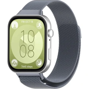 Digizone Huawei Fit 3 Uyumlu Metal Hasır Kordon