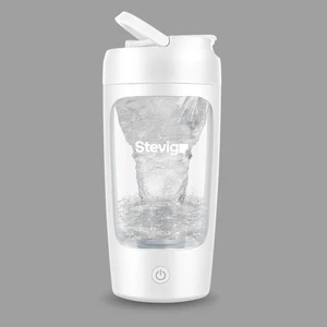 4 Gym Şarj Edilebilir Elektrikli Protein Shaker 650 ml White ST-226