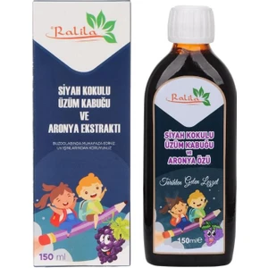 Tyche Ralila Siyah Kokulu Üzüm Kabuğu ve Aronya Ekstratı 150 ml