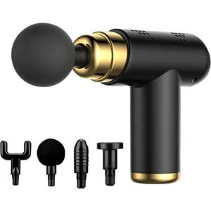 4 Başlıklı USB Şarj Olabilen Masaj Tabancası