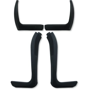 Gp Kompozit Honda Sh 125 2024 Uyumlu Bacak Koruma Siyah