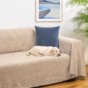 Latuda Home Premium Koltuk Örtüsü 175x300 LARGE Gramajlı Jakarlı Şönil  Bej | Kanepe Örtüsü |  Kaymaz