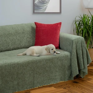 Latuda Home Premium Koltuk Örtüsü 175x300 LARGE Gramajlı Jakarlı Şönil  Sage Yeşili | Kanepe Örtüsü |  Kaymaz
