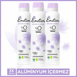 Detox Floral Kadın Deodorant  3X150ML