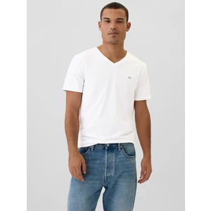 Erkek Beyaz Gap Logo Everyday Soft T-Shirt