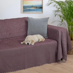 Latuda Home Premium Koltuk Örtüsü 175x350 XLARGE Gramajlı Jakarlı Şönil  Gül Kurusu | Kanepe Örtüsü |  Kaymaz