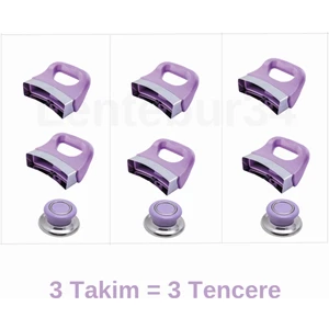 Tencere Tava ve Sahan Uyumlu Yan Kulp Seti