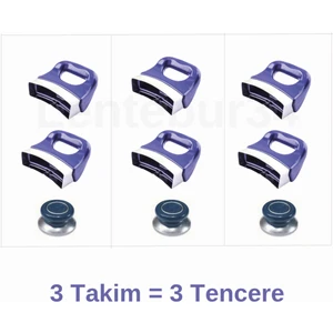 Tencere Tava ve Sahan Uyumlu Bakalit Kulp Seti