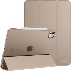 Apple iPad Air 13 M3 (2025) Kalemlikli Standlı Yarı Saydam Hard Pc Kılıf