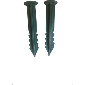Pratik Garden Çim Ayırıcı Çivisi 50 Adet Çim Sınırlayıcı Kazığı Jüt Malç Taban Örtüsü Çivisi Kazığı