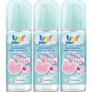 Uni Baby Bebek Kolonyası Çiçeksi Ferahlık 150 ml 3lü