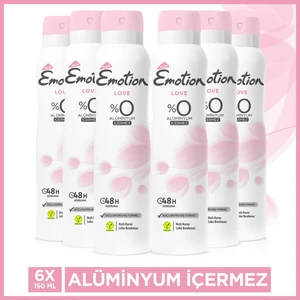 Love Kadın Deodorant 6 x 150 ml