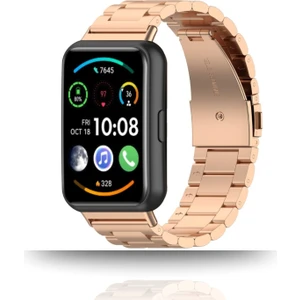 Digizone Huawei Watch Fit 2 Uyumlu Klasik Paslanmaz Çelik Kordon