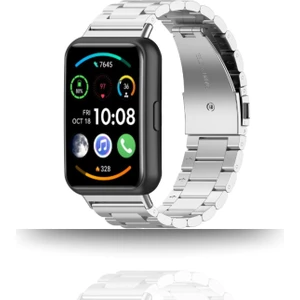 Digizone Huawei Watch Fit 2 Uyumlu Klasik Paslanmaz Çelik Kordon