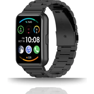 Digizone Huawei Watch Fit 2 Uyumlu Klasik Paslanmaz Çelik Kordon