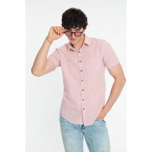 Regular Fit Pembe Erkek Gömlek LF2024492