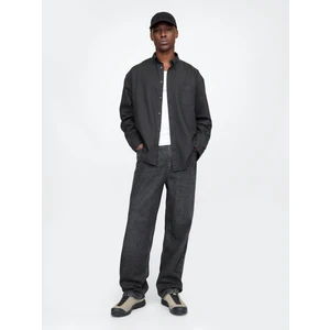 Erkek Lacivert Ultrasoft Baggy Jean Pantolon