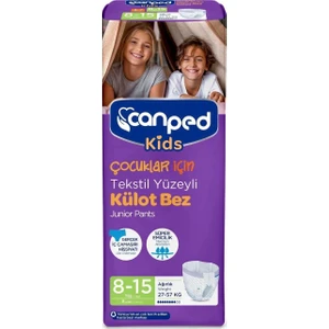 x 2 Paket Kids Külot Bez 8- 15 Yaş 27- 57 kg